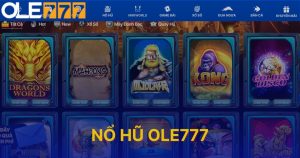 Nổ hũ Ole777 - Thử vận may cùng slot game hot nhất thị trường 